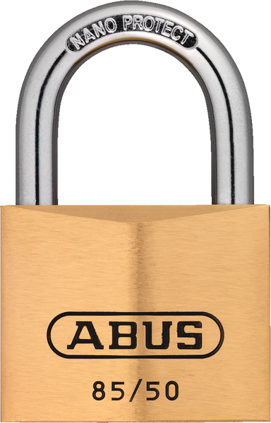 Abus Lock 85/50 Brass Padlock High Security