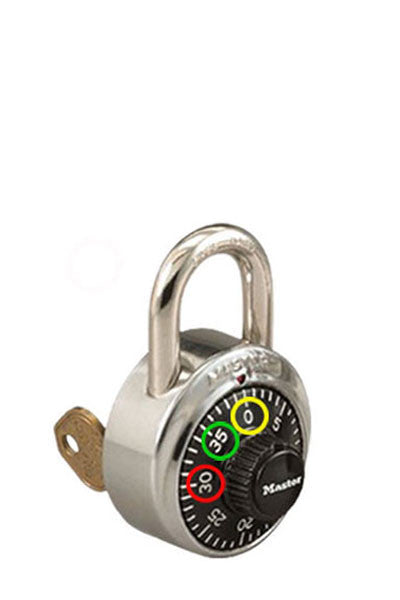 Master Lock 1525EZRC Combination Padlock