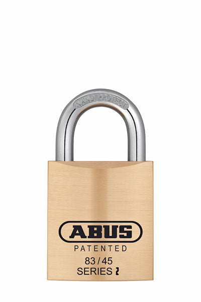 Abus Lock 83/45 Rekeyable Door Key Compatible Padlock