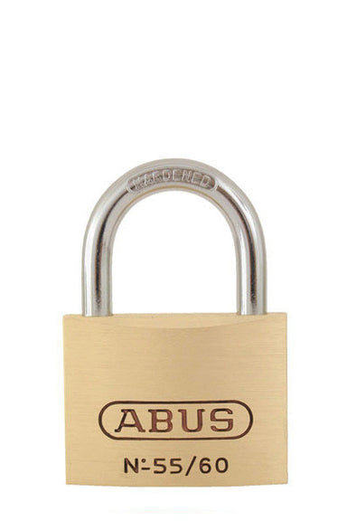 Abus Lock 55/60 Brass Padlock