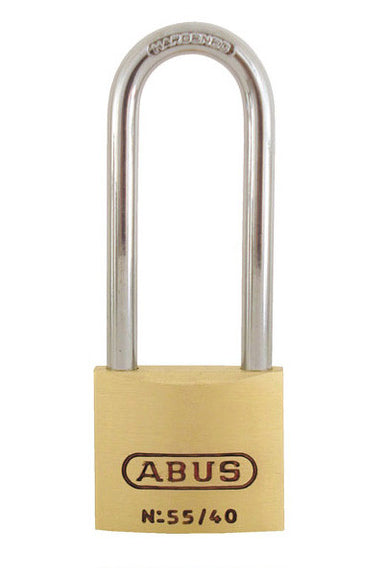 Abus Lock 55/40HB63 Brass Padlock