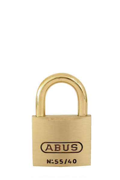 Abus Lock 55MB/40 Brass Padlock