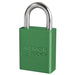 American Lock A1105GRN Padlock Green Keyed Different Safety Lockout