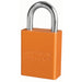 American Lock A1105ORJ Padlock Orange Keyed Different Safety Lockout