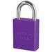American Lock A1105PRP Padlock Purple Keyed Different Safety Lockout