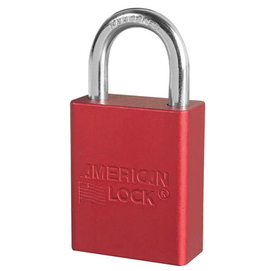 American Lock A1105KARED Padlock Red Keyed Alike Safety Lockout