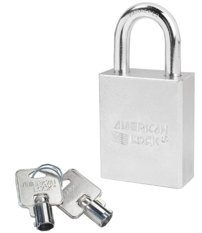 American Lock A7200 Solid Steel Padlock With Tubular Cylinder