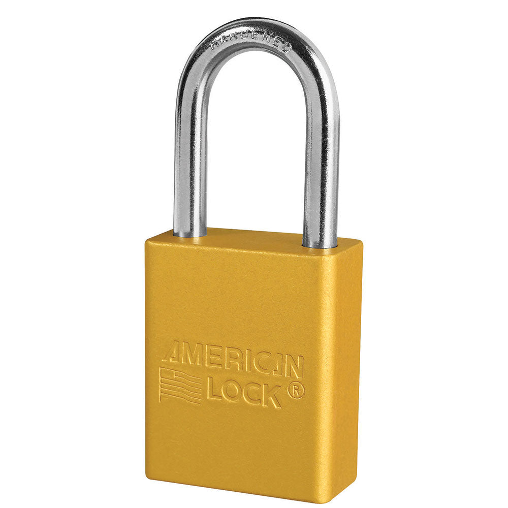 American Lock S1106YLW Yellow Padlock