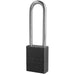 American Lock S1107BLK Black Safety Lockout Padlock