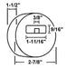 Kwikset 90260-011 Dimensions