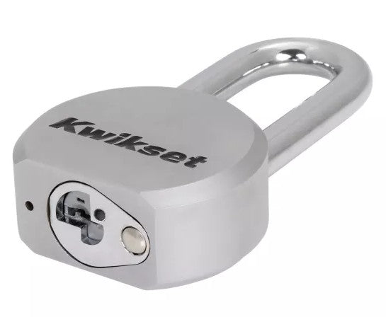 Kwikset 90260-012 Solid Steel SmartKey Padlock