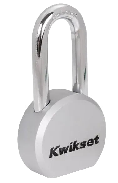 Kwikset 90260-012 Solid Steel SmartKey Padlock