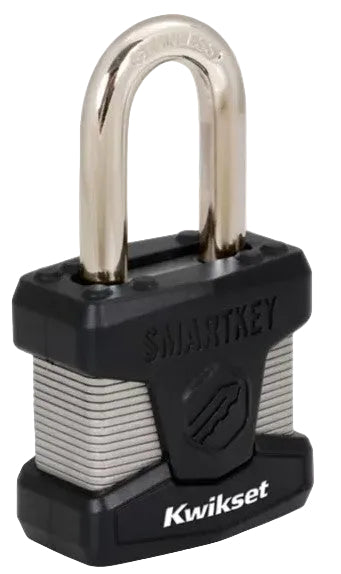 Kwikset 90260-060 SmartKey Weather Resistant Padlock