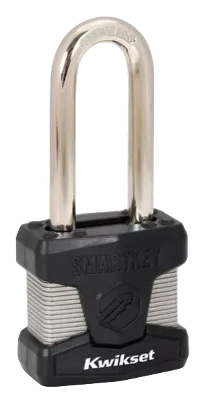 Kwikset 90260-062 SmartKey Weather Resistant Padlock