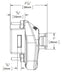 Master Lock 3670 Side Dimensions