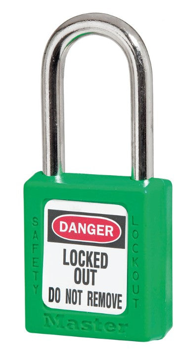 Master Lock 410GRN Safety Lockout Padlock