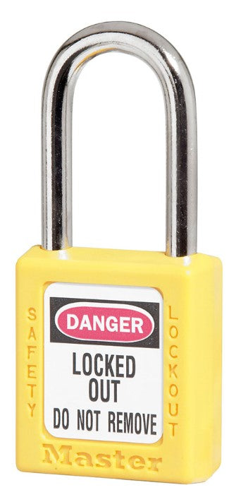 Master Lock 410YLW Safety Lockout Padlock