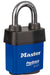 Master Lock 6121KABLU Blue Padlock All Weather Keyed Alike