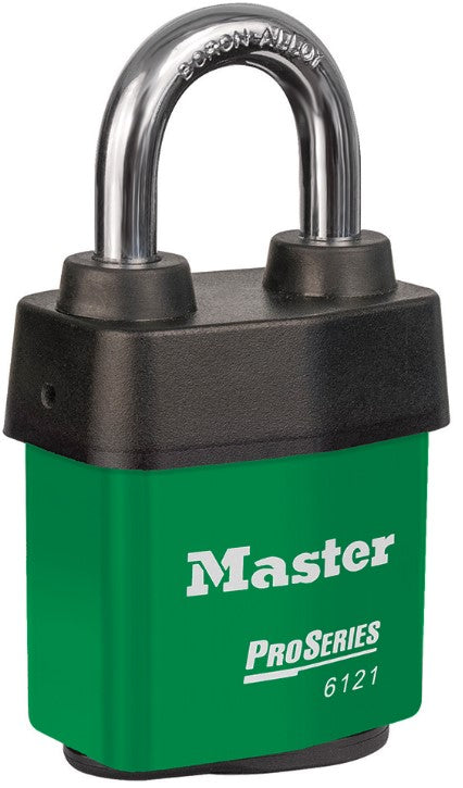 Master Lock 6121KAGRN Green Padlock All Weather Keyed Alike