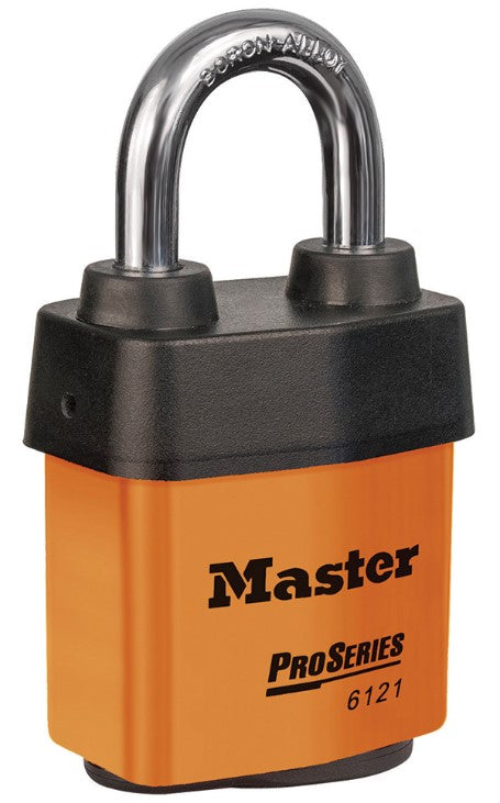 Master Lock 6121KAORJ Orange Padlock All Weather Keyed Alike