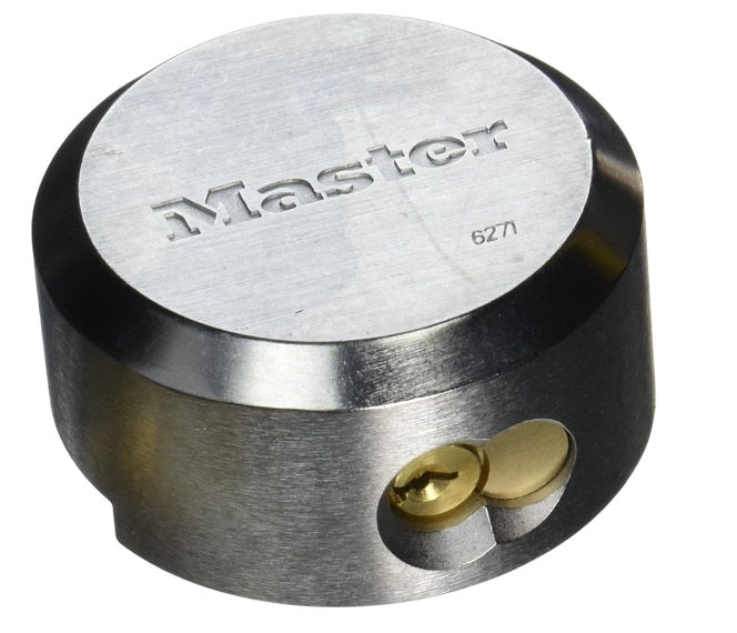 Slick Locks Polarpra Hidden Shackle Padlock Set Keyed Alike With Hasp Steel Chrome Coating 2keys And 6pcs 1054465 - Foto 2