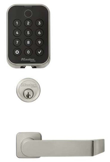 Master Lock MCM614 Smart Keyed Push Button Mortise Lock