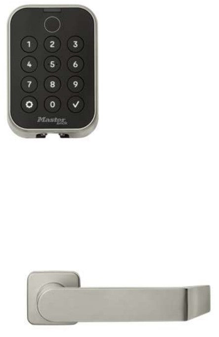Master Lock MCM634 Smart Key-Free Push Button Mortise Lock