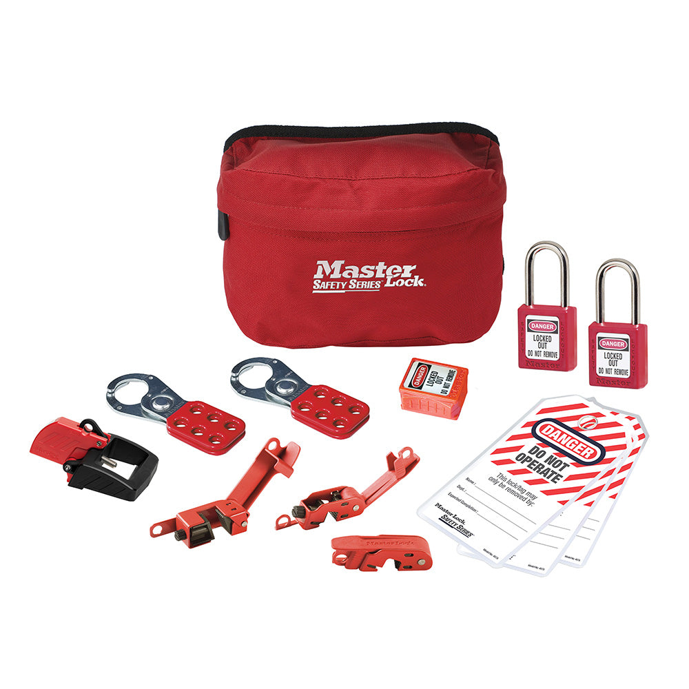 Master Lock S1010E410KA Portable Lockout Kit