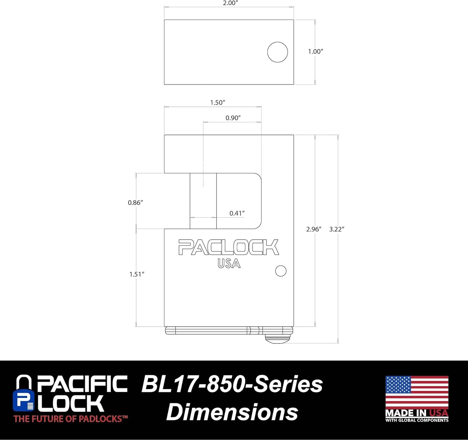 Partlock Design E PACLOCK — AllPadlocks