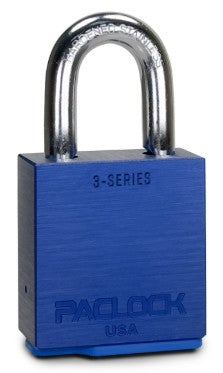 PACLOCK UCS-3A Aluminum Padlock 1-3/16" Tall Hardened Steel Shackle