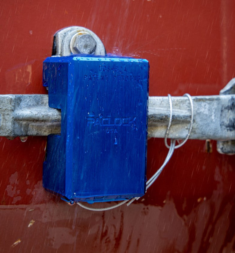 Paclock UCS-82A Hidden Shackle Aluminum Container Door Lock — AllPadlocks