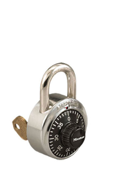 Case Of 25 Master Lock 1525 Combination Padlocks And Control Key