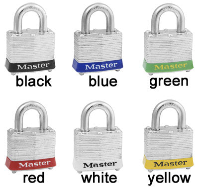 Color Loop Master Locks Master Lock 3LF with Colored Bumper — AllPadlocks