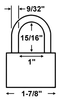 Master Lock 4150 Brass Padlock