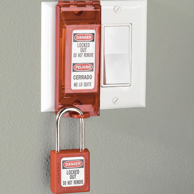 Master Lock 496B Universal Wall Switch Cover