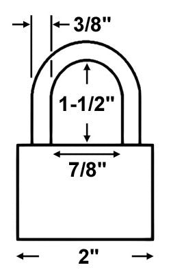 Master Lock 6850TTB padlock