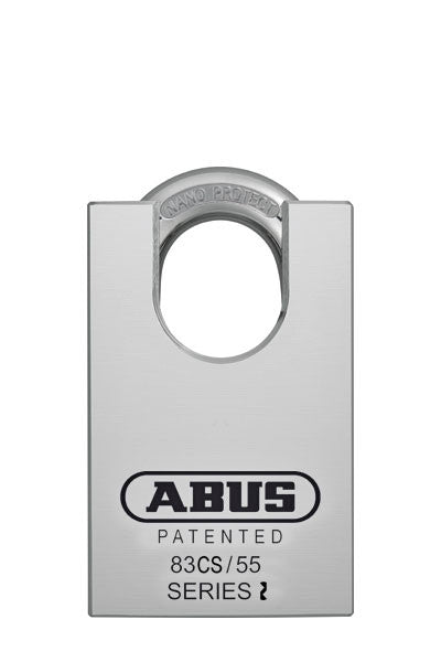 Abus Lock 83CS/55 Rekeyable Door Key Compatible Padlock