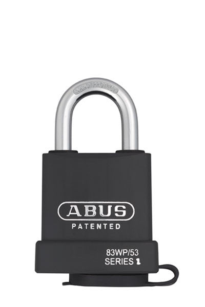 Abus Lock 83WP/53 Rekeyable Door Key Compatible Padlock