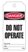Abus 18186 Do Not Operate Tags