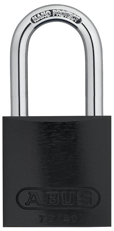 Abus Lock 72/40HB40 Safety Lockout Padlock Black