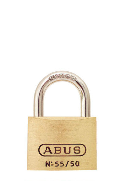 Abus Lock 55/50 Brass Padlock