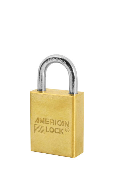 American Lock A5530 Brass Padlock Rekeyable — AllPadlocks