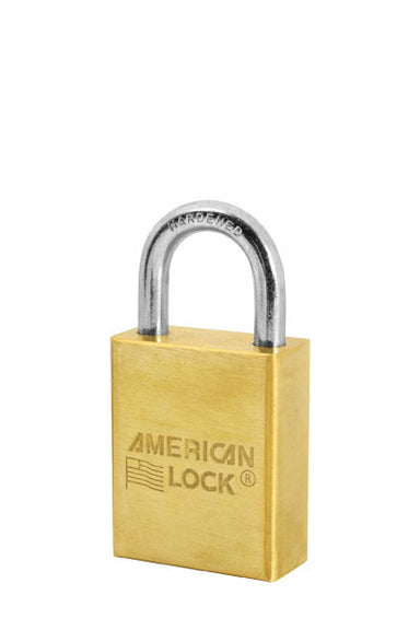American Lock A5530 Brass Padlock Rekeyable