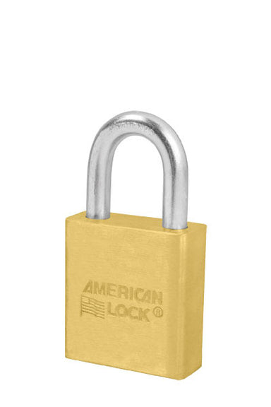 American Lock A5560 Brass Padlock Rekeyable