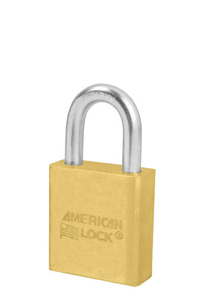 American Lock A5560 Brass Padlock Rekeyable