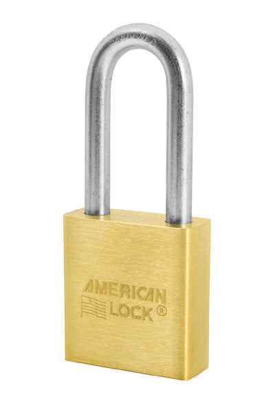 American Lock A5561 Brass Padlock Rekeyable