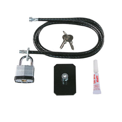 Heavy duty cable clearance locks