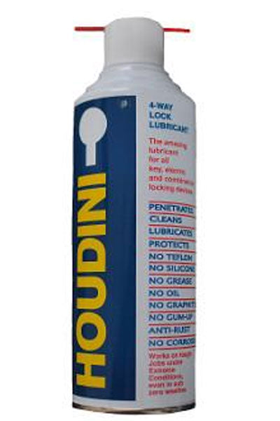 Houdini Padlock Lubricant Houdini Padlock Lubricant