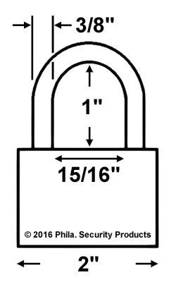 Magnum M5STS Commercial Laminated Steel Padlock