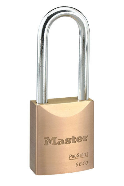 Master Lock 6840LJ Brass Padlock